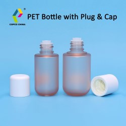 PCR PET Bottles with Plug and Cap